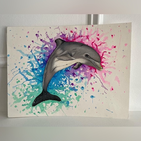 Handmade Mixed-Media Print - Picture 2 of 3